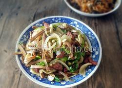 黑椒牛柳炒素什锦