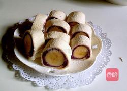 香蕉紫薯卷(吐司版)的做法图解8