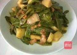 五花肉豆角顿土豆的做法图解10