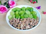 肉沫炒油菜