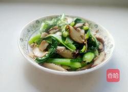 香菇青菜的做法图解8