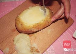 鸡蛋培根烤土豆!土豆的高颜值逆袭!的做法图解6