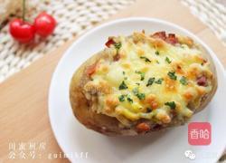 鸡蛋培根烤土豆!土豆的高颜值逆袭!的做法图解13
