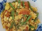 西红柿鸡蛋豆角