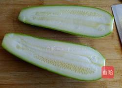 家常火腿鸡蛋炒角瓜的做法图解2