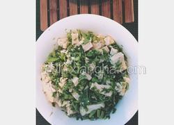 香椿凉拌豆腐