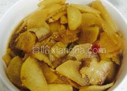 白萝卜烧肉