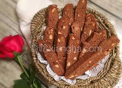 摩卡杏仁小斜饼