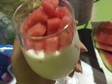 西瓜蜂蜜自制酸奶