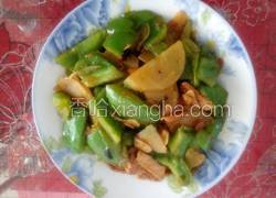 青椒土豆片（甜面酱）