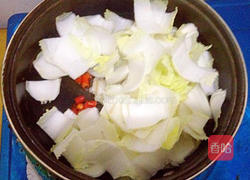 醋溜白菜的做法图解4