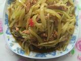 莴笋炒肉