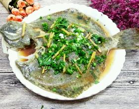 葱油多宝鱼[图]