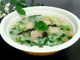 虾仁蔬菜粥