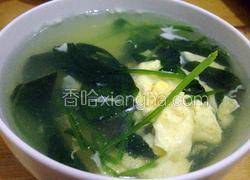 鸡蛋菠菜汤