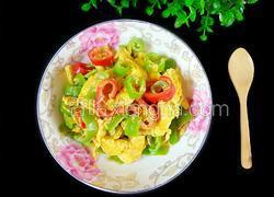 尖椒炒鸡蛋