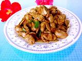 孜然烩鸡心