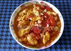 豆腐鸡蛋炒西红柿