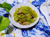 莴苣炒肉