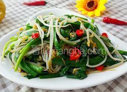 韭菜炒豆芽