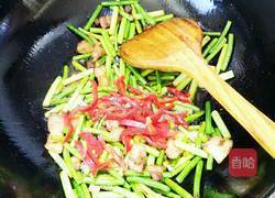 肉炒蒜苔的做法图解6