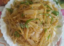 土豆炒洋葱