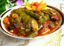 西红柿烧豆角