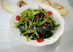素炒空心菜