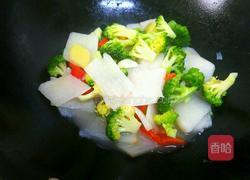 清炒山药西兰花的做法图解9