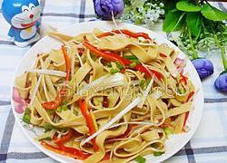 葱油豆腐皮
