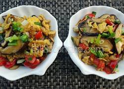 香菇炒鸡蛋