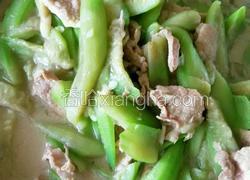 瘦肉炒丝瓜