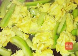 丝瓜炒蛋的做法图解7