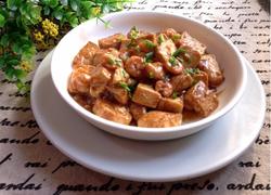 大虾红烧豆腐