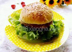 香辣鸡腿堡