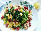 花生米拌菠菜