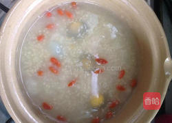 鸽子蛋杂粮粥的做法图解4