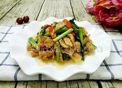 蒜苗炒肉
