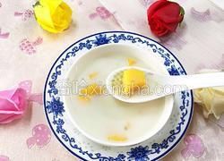 椰香芒果西米露