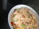 洋葱黄瓜抄饭
