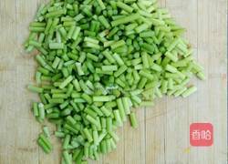 肉沫蒜苔粒～家常菜的做法图解5