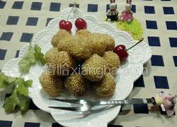 土豆泥芝麻团