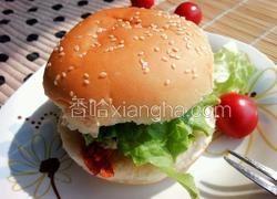 奥尔良鸡腿堡