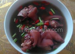 花生黄豆炖猪蹄