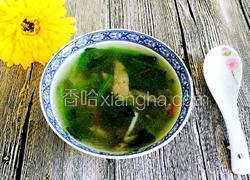 猪肝菠菜汤