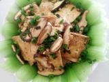 香菇油菜烧豆腐