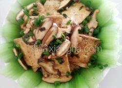 香菇油菜烧豆腐