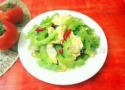 苦瓜拌鸡蛋