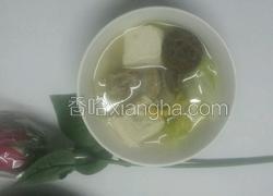 排骨白菜豆腐汤