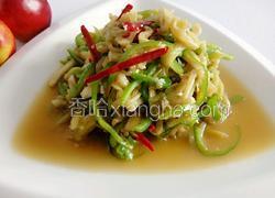 辣椒炒茄丝